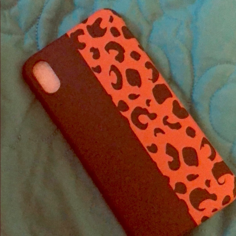 XS MAX leopard print phone case